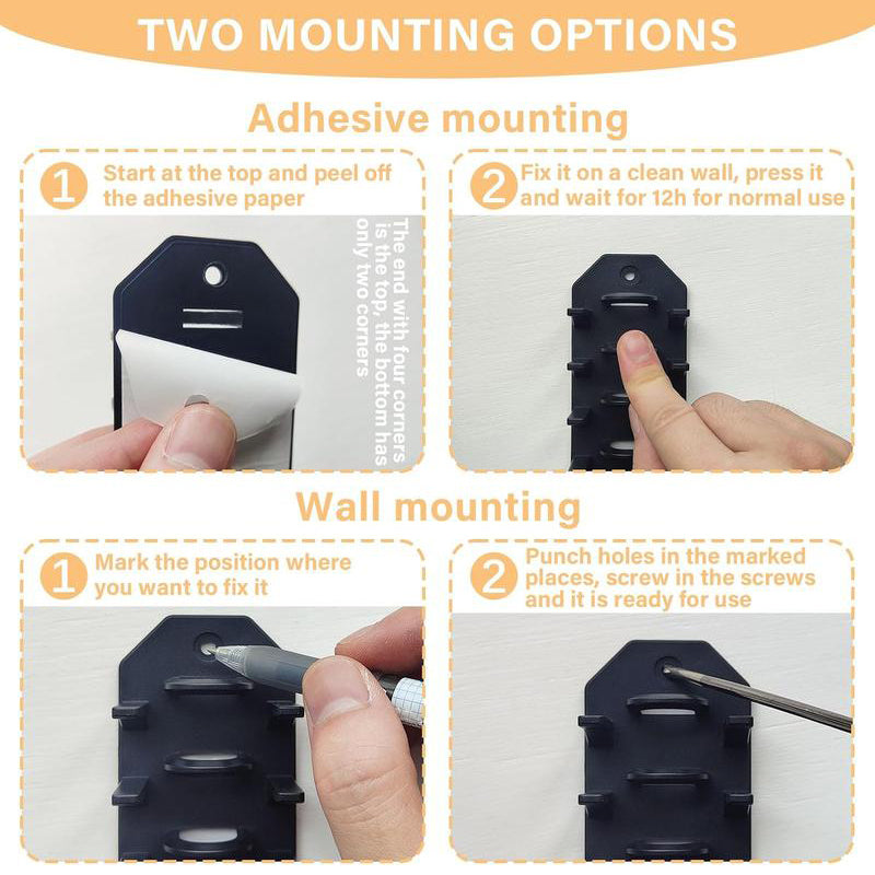 Wall-mounted Baseball Cap Holder