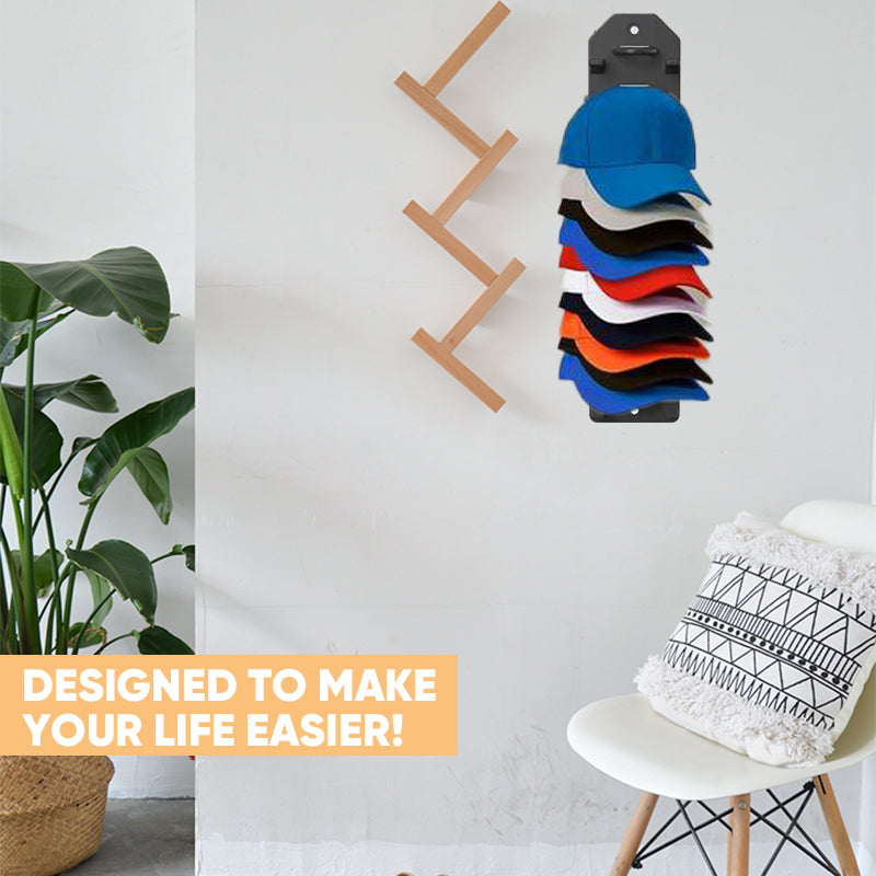 Wall-mounted Baseball Cap Holder