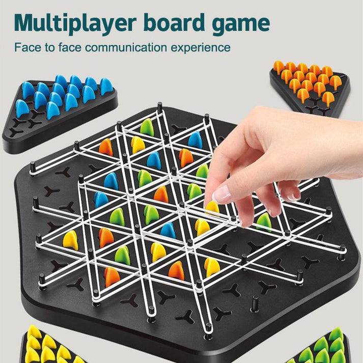 Triangle Shape Rubber Game