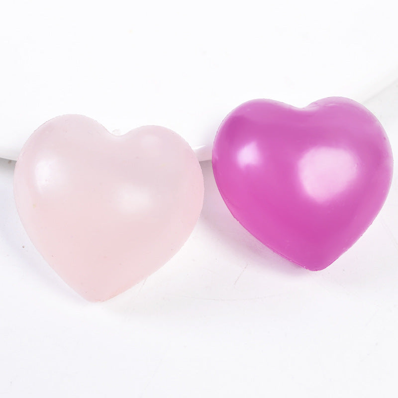 Color-Changing Heart Squishy Toy
