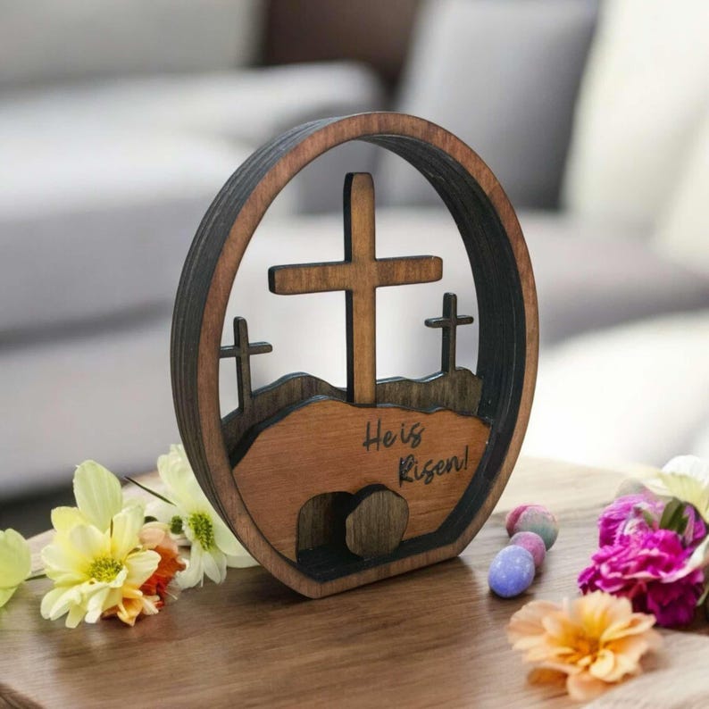 Christian EASTER Decoration | Resurrected TOMB