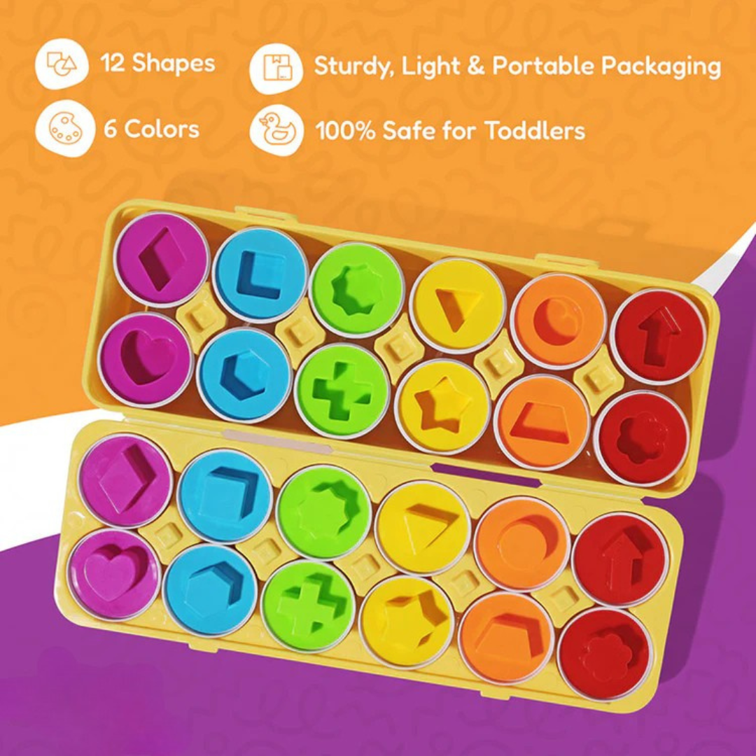 🥚Montessori Geometric Eggs🥚