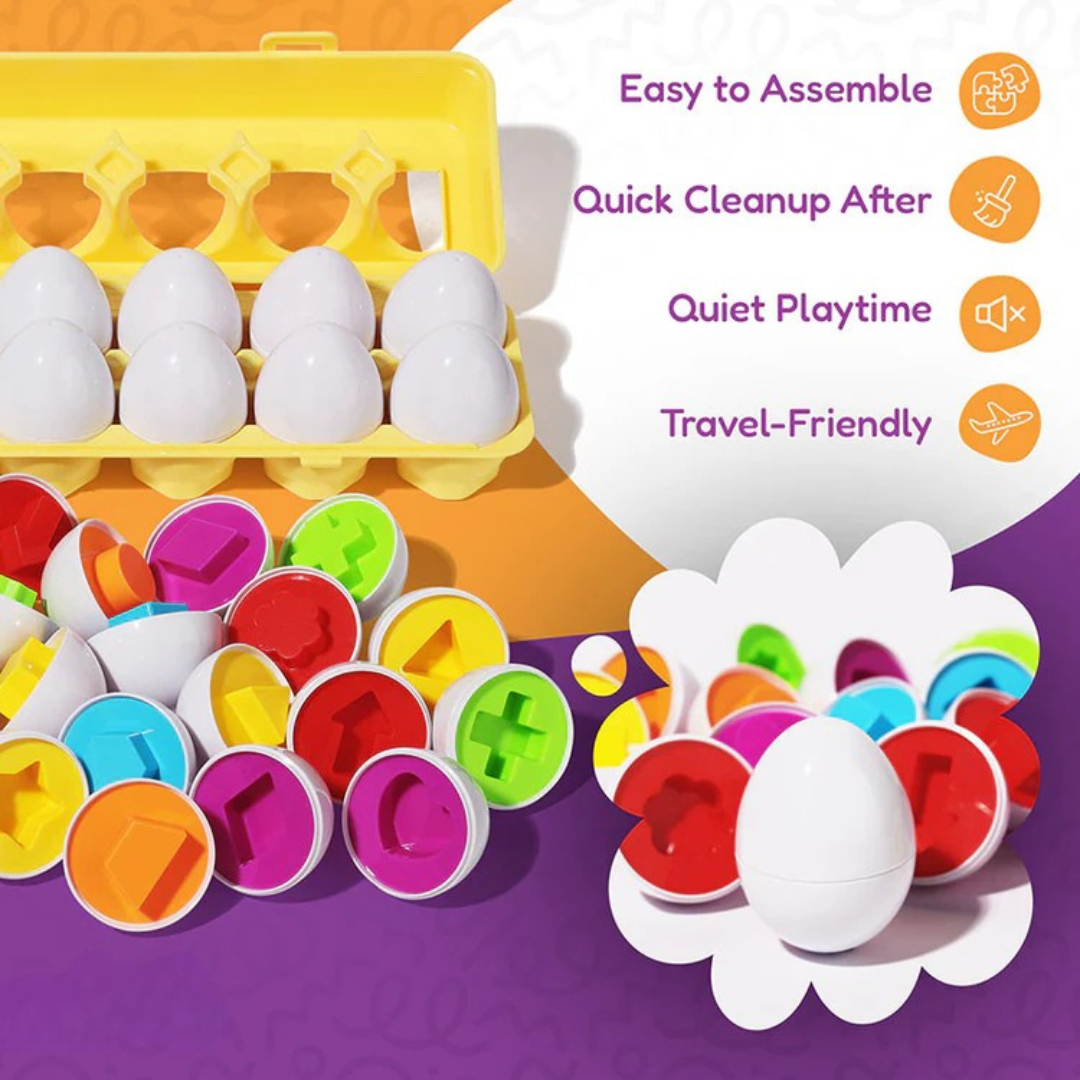 🥚Montessori Geometric Eggs🥚
