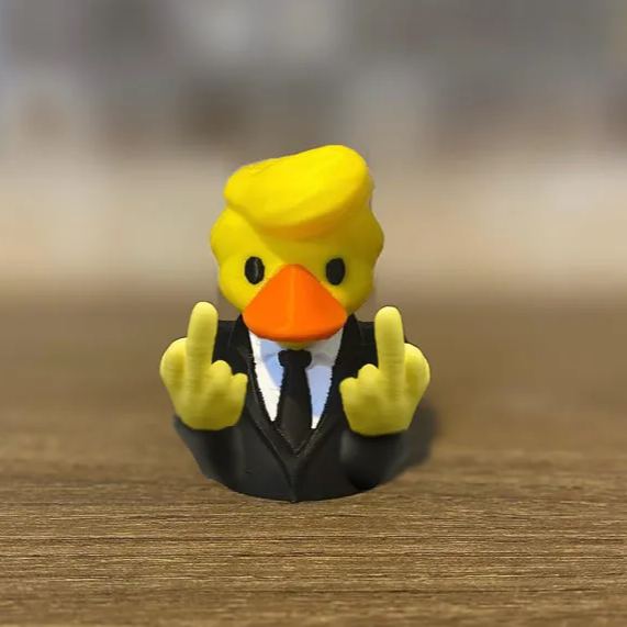 🤣Funny Double Middle Finger Ducks