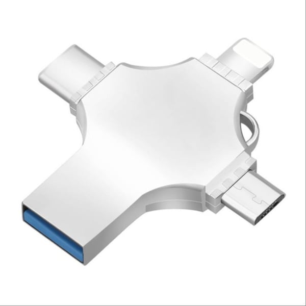 4-in-1 USB Flash Drive - 1TB Storage