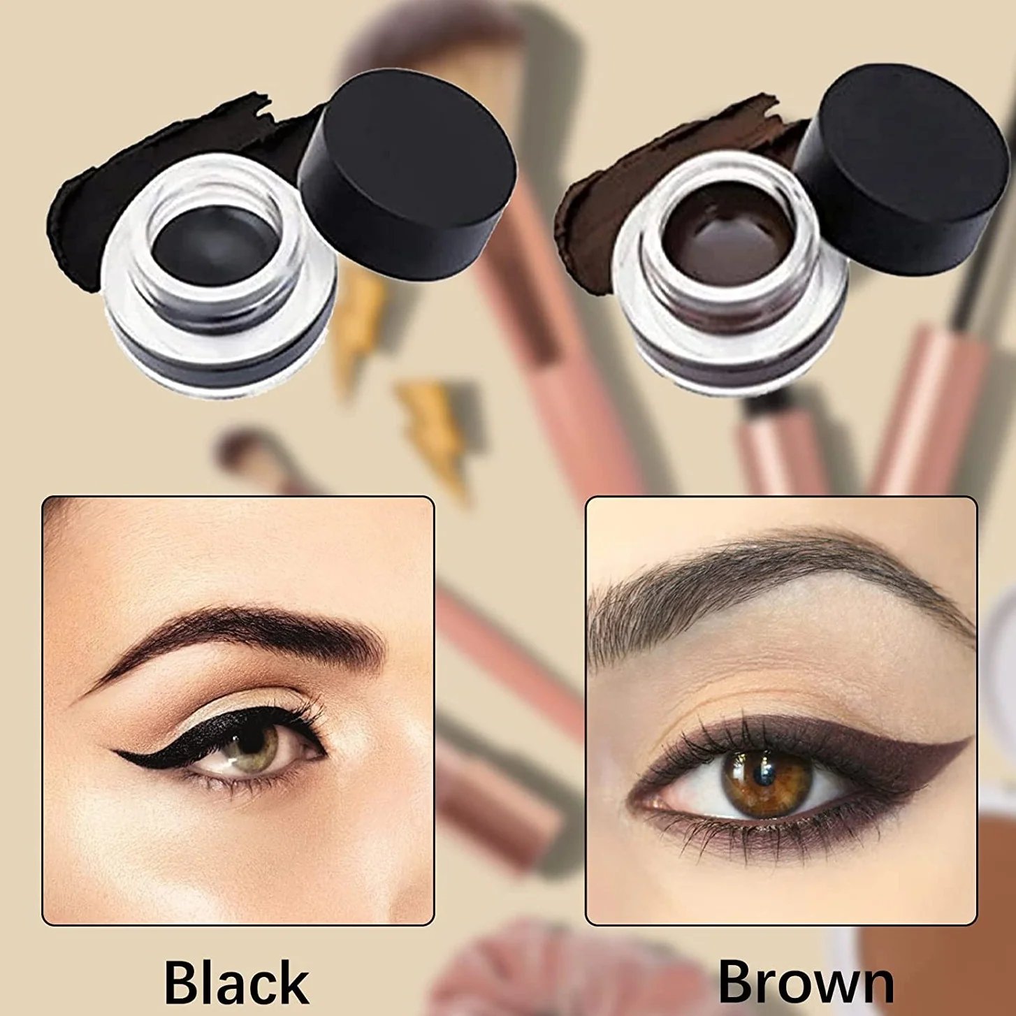 Flawless Eyeliner Set with Eyeliner Cream