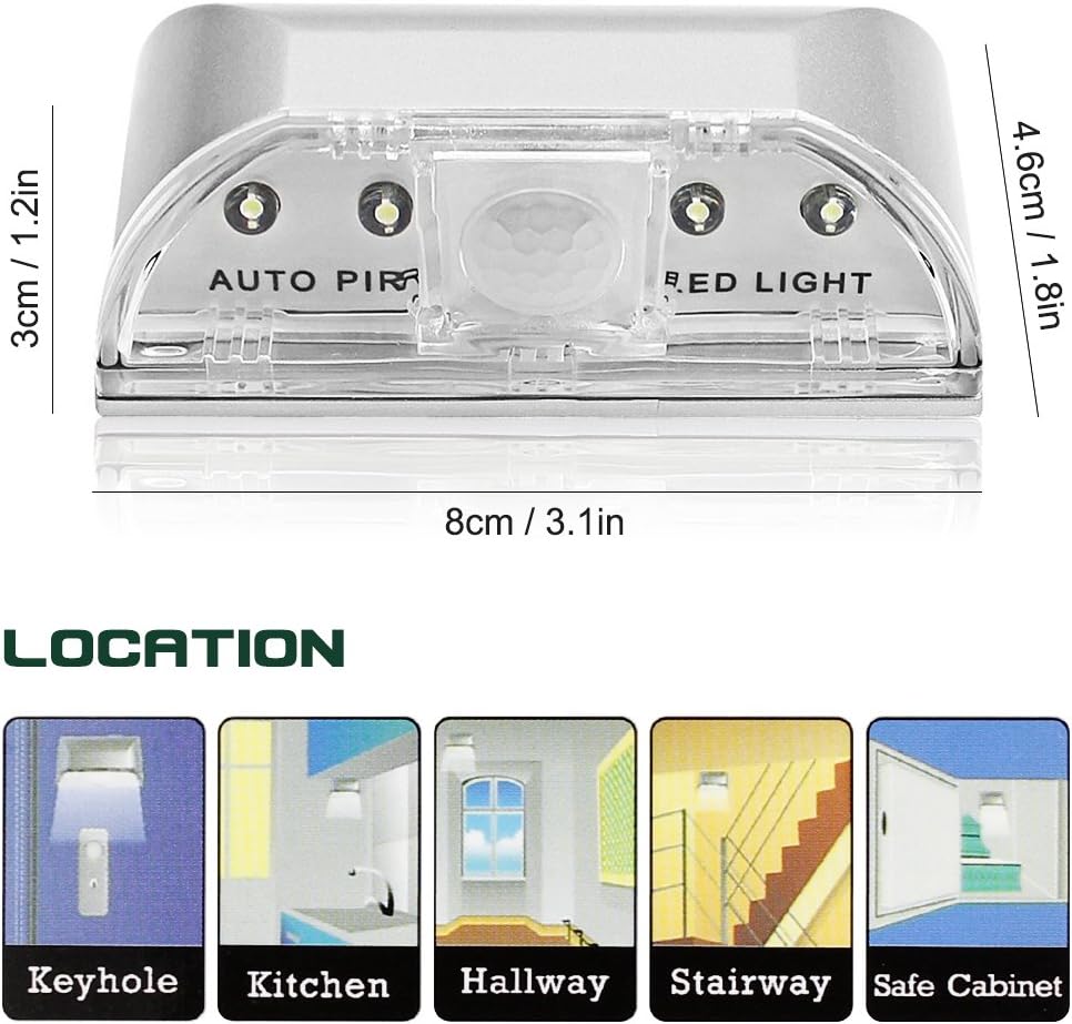 🚪Keyhole Motion Sensor Light