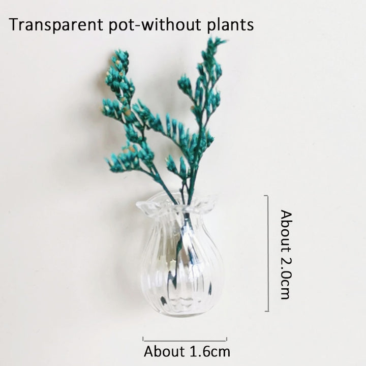 🔥LAST DAY SALE 49% OFF💐Cute Plant Vase Fridge Magnets🎁Buy 3 Get 1 Free