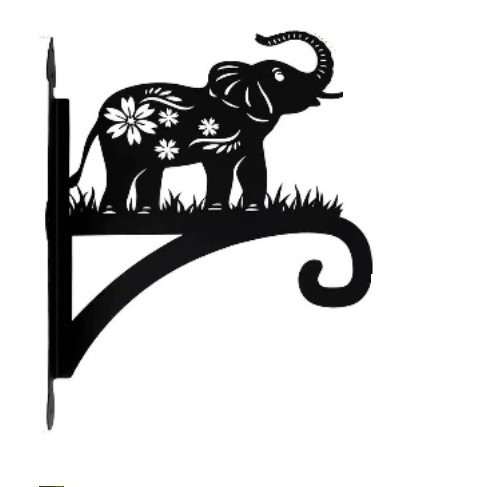 Animal iron hanging basket