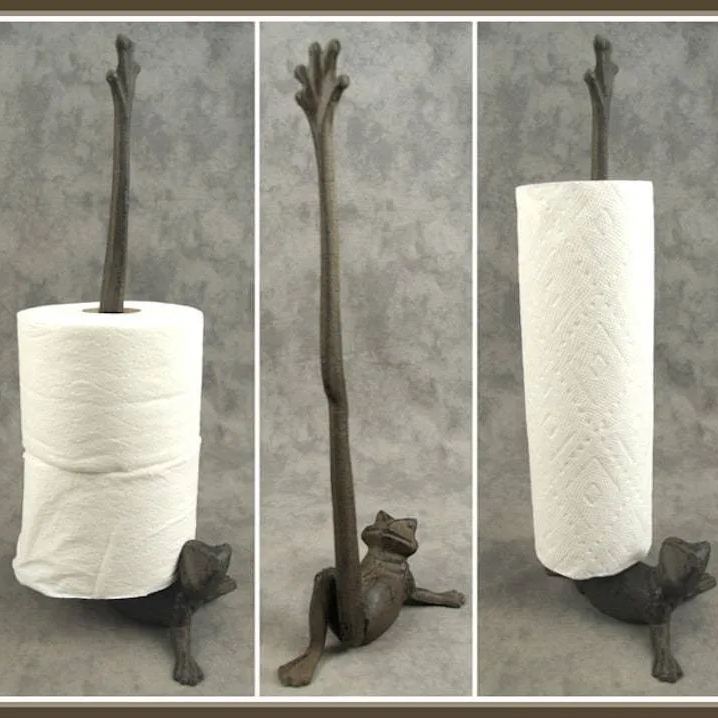 Resting CAT PAPER TOWEL Holder