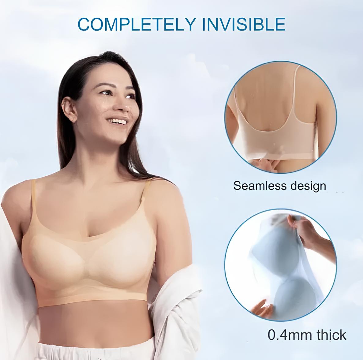 🔥Ultra-thin seamless ice silk comfortable bra