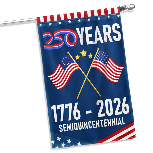 America 250th Anniversary US Semiquincentennial Flag
