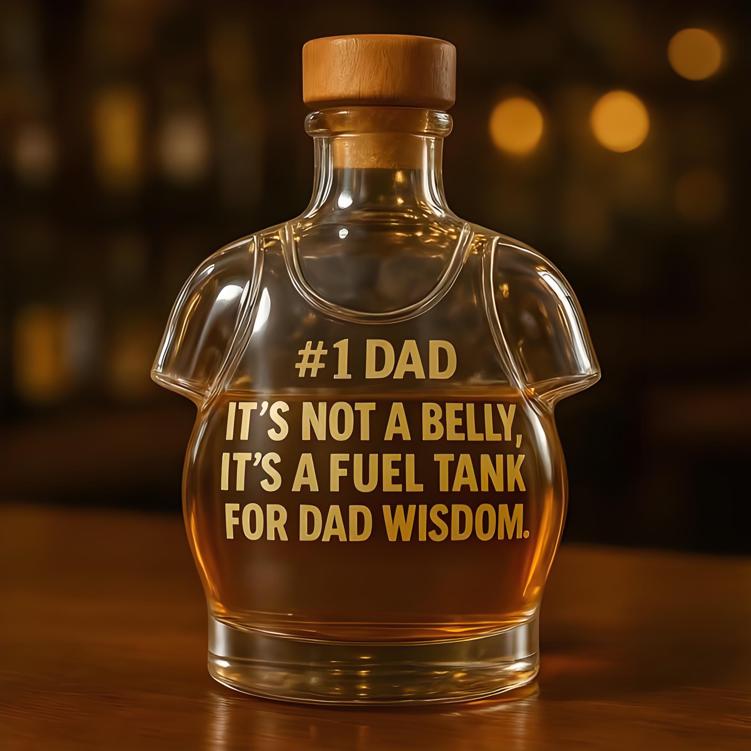 Daddy's Belly Whiskey Bottle