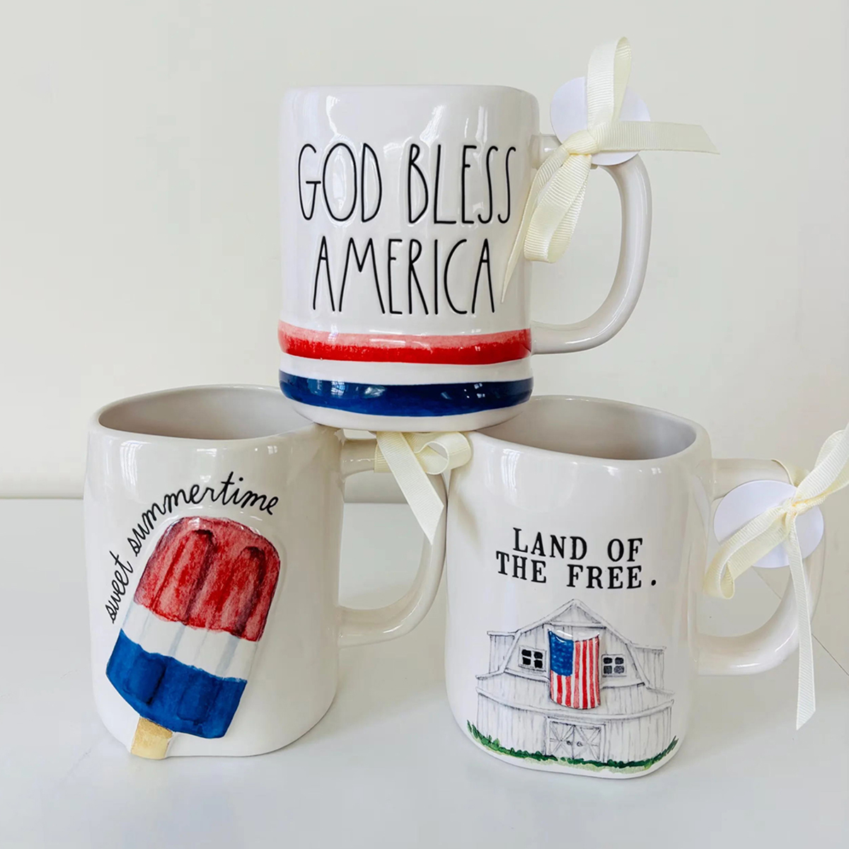 4th of July Patriotic Mugs