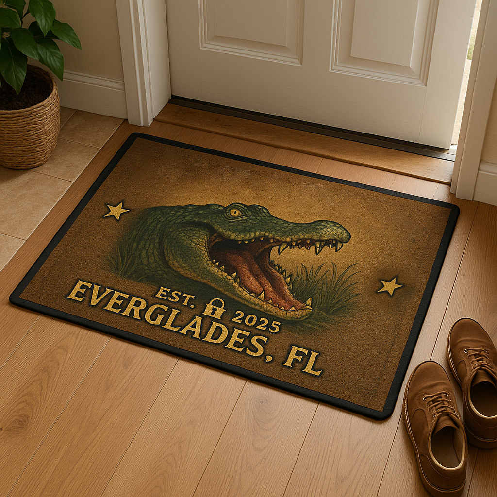 🐊 Alligator Alcatraz Limited Edition Doormat Series