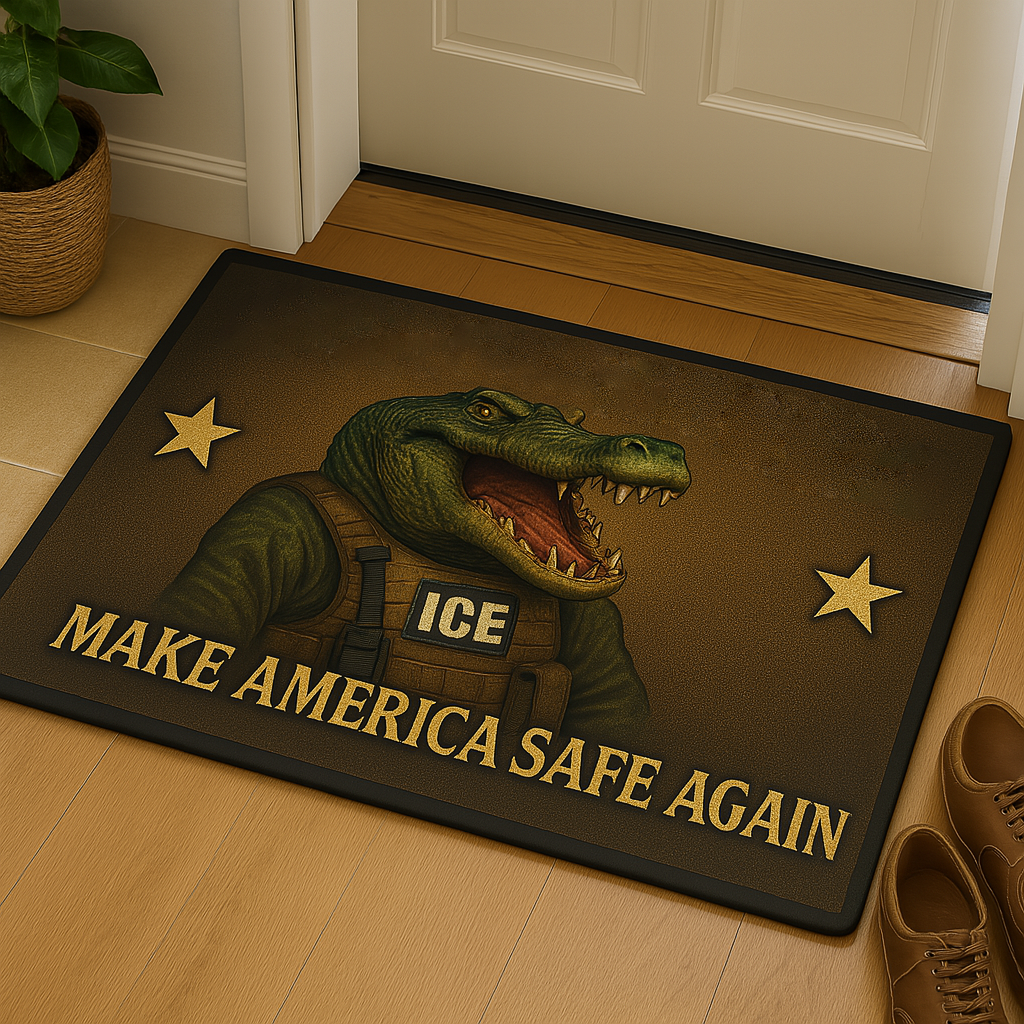 🐊 Alligator Alcatraz Limited Edition Doormat Series
