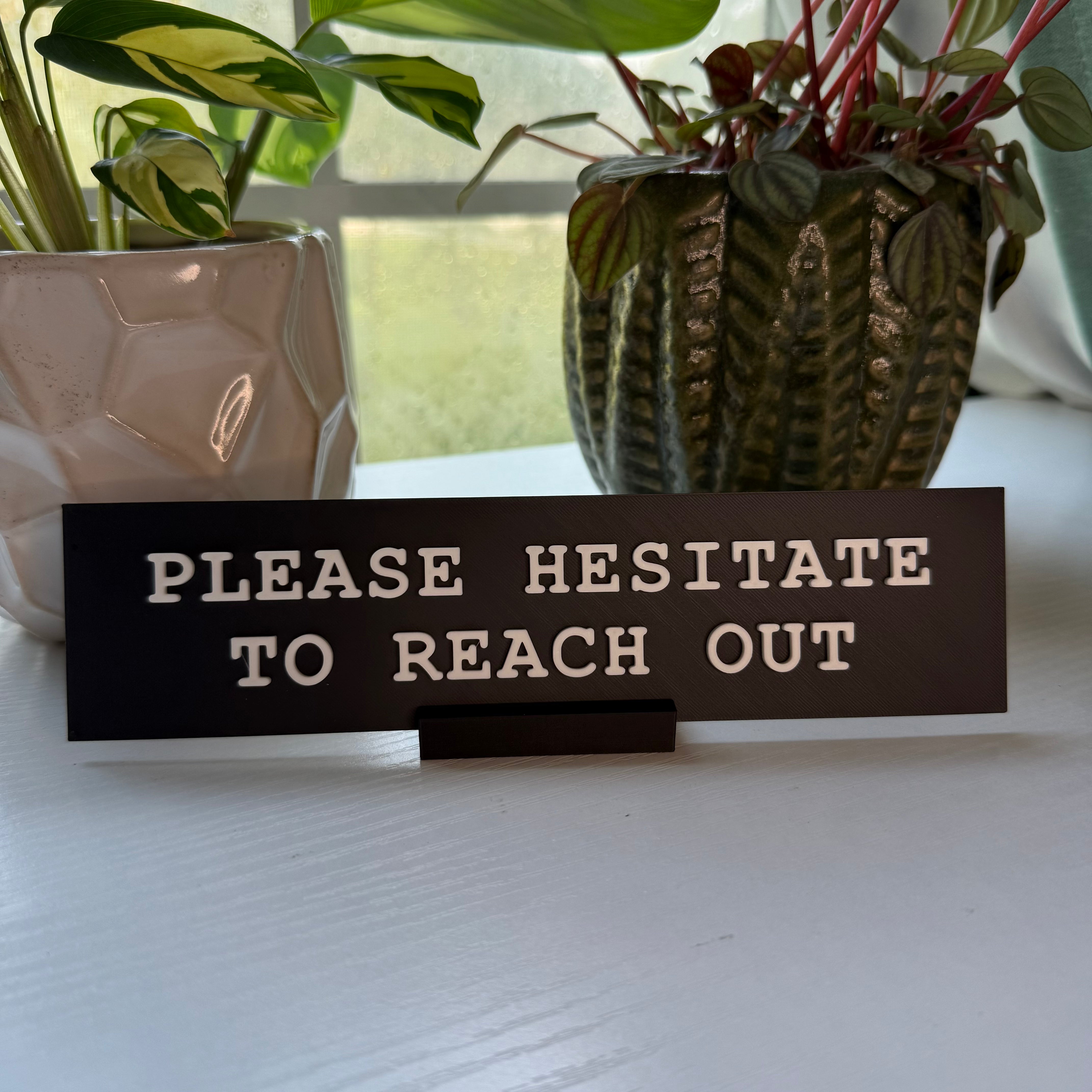Fucker In Charge Desk Nameplate