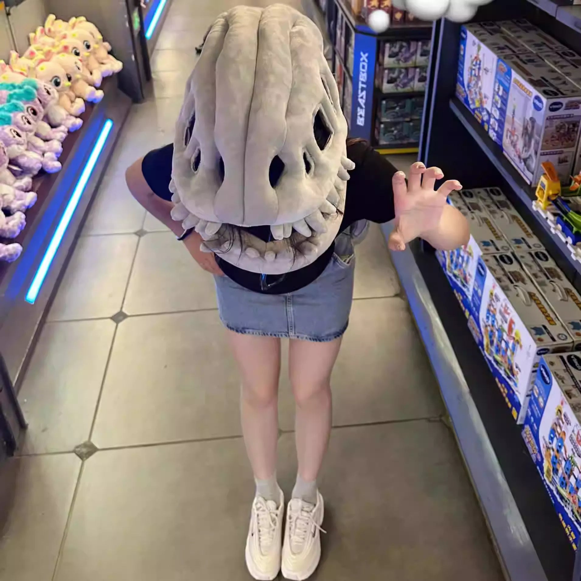 🎃Halloween Dinosaur Skeleton Costume🦖