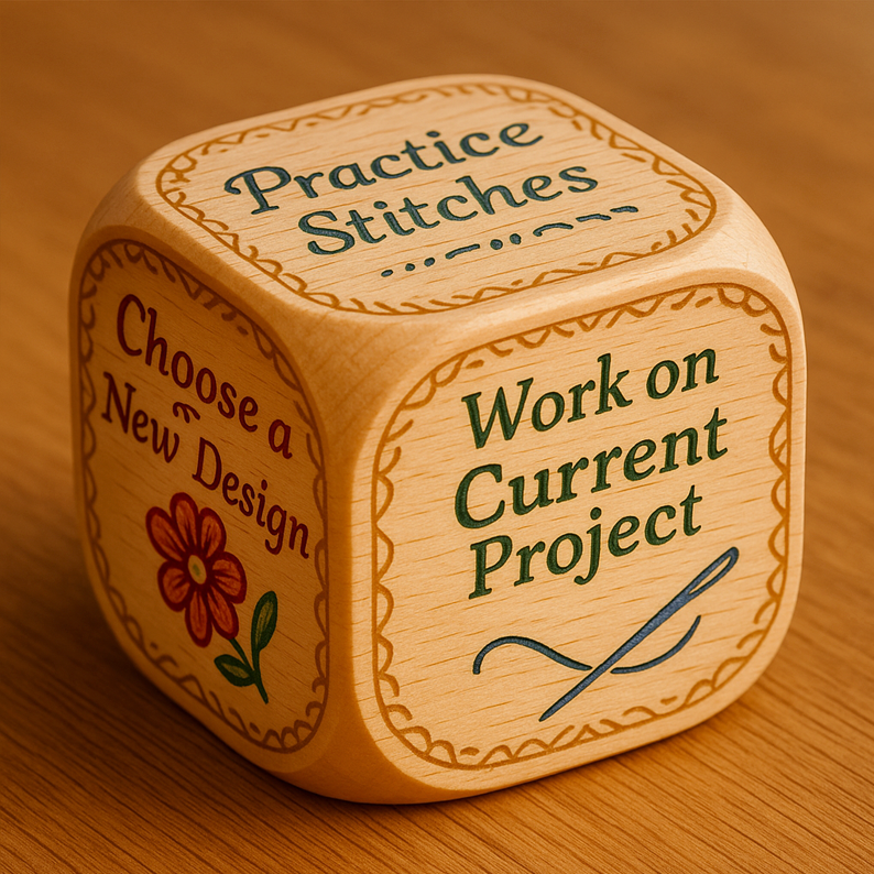 A Fun Twist for Every Stitcher - Embroidery Dice