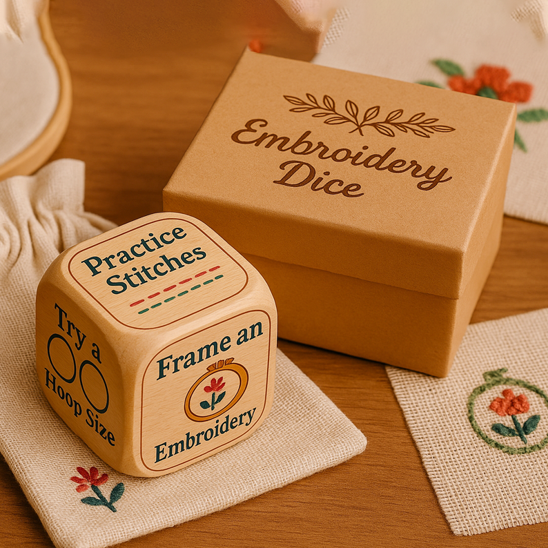 A Fun Twist for Every Stitcher - Embroidery Dice