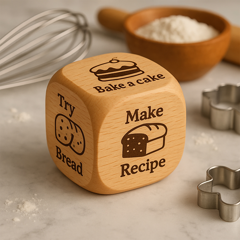 🎲 Baking Activity Dice