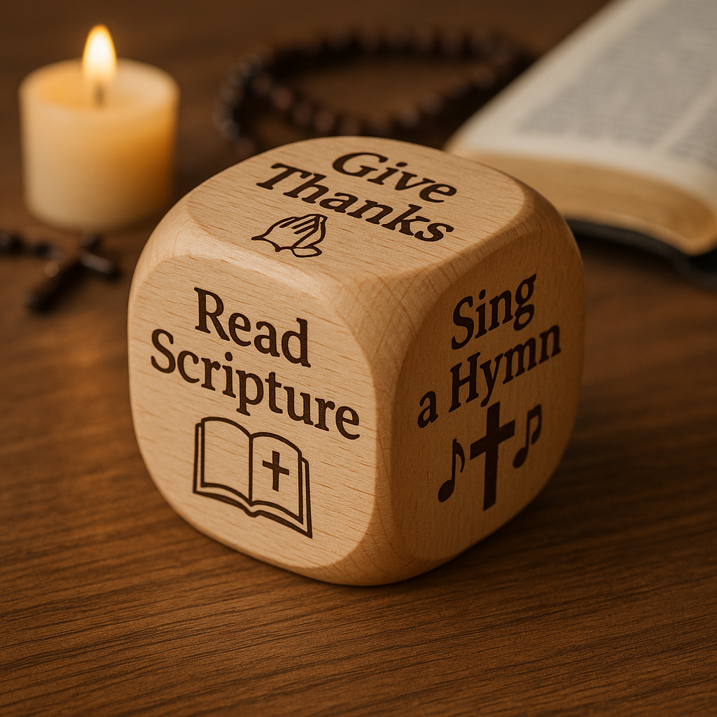 Christian Prayer Dice