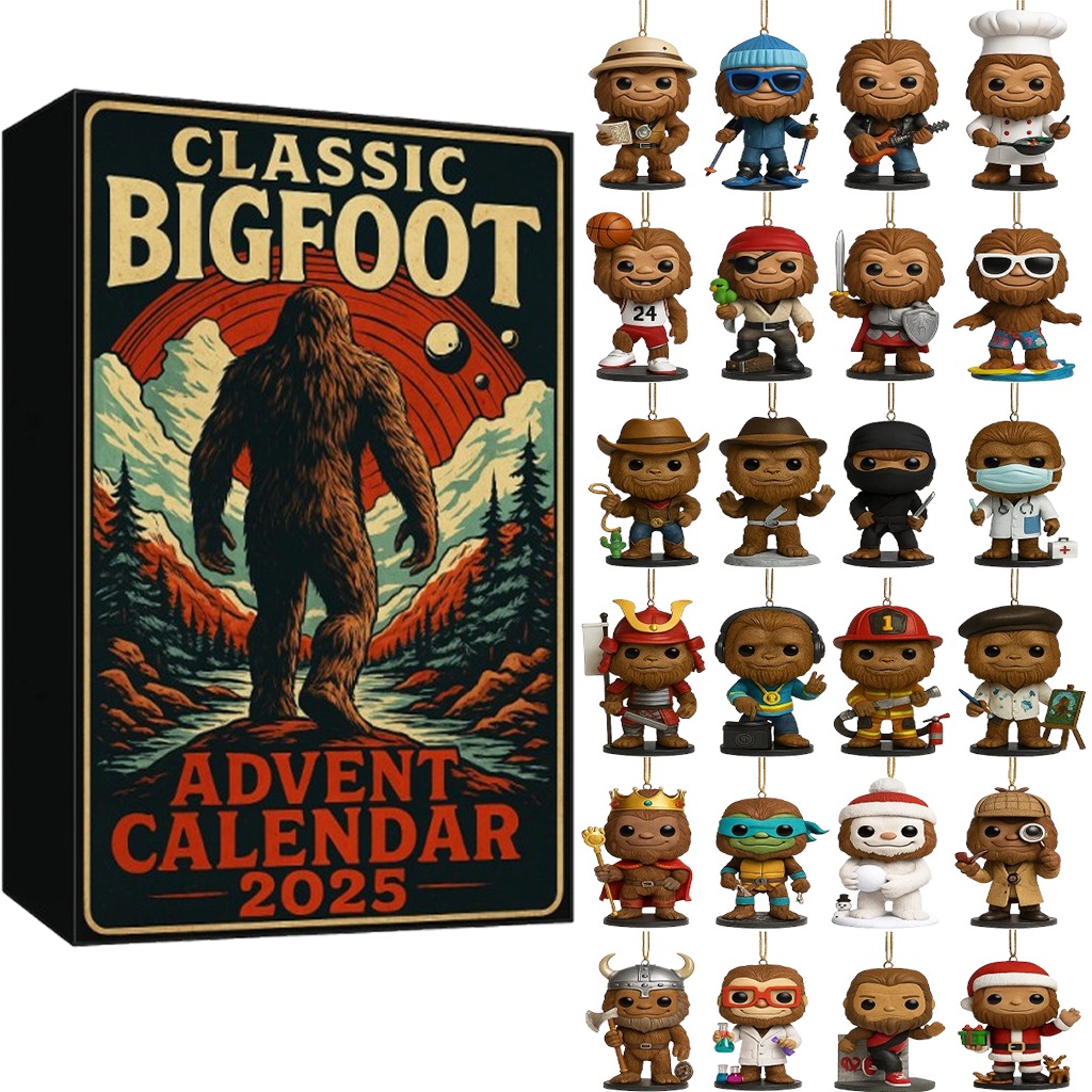 Classic Big Foot Advent Calendar 2025👣✨