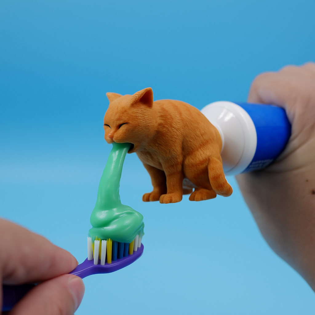 Hilarious French Bulldog Poop Toothpaste Dispenser