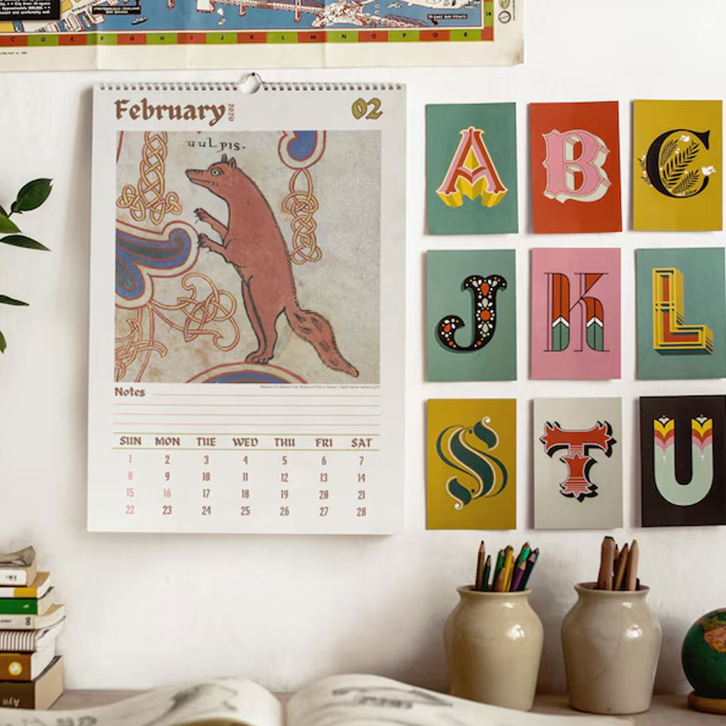 ​​Ugly Medieval Animals 2026 Wall Calendar