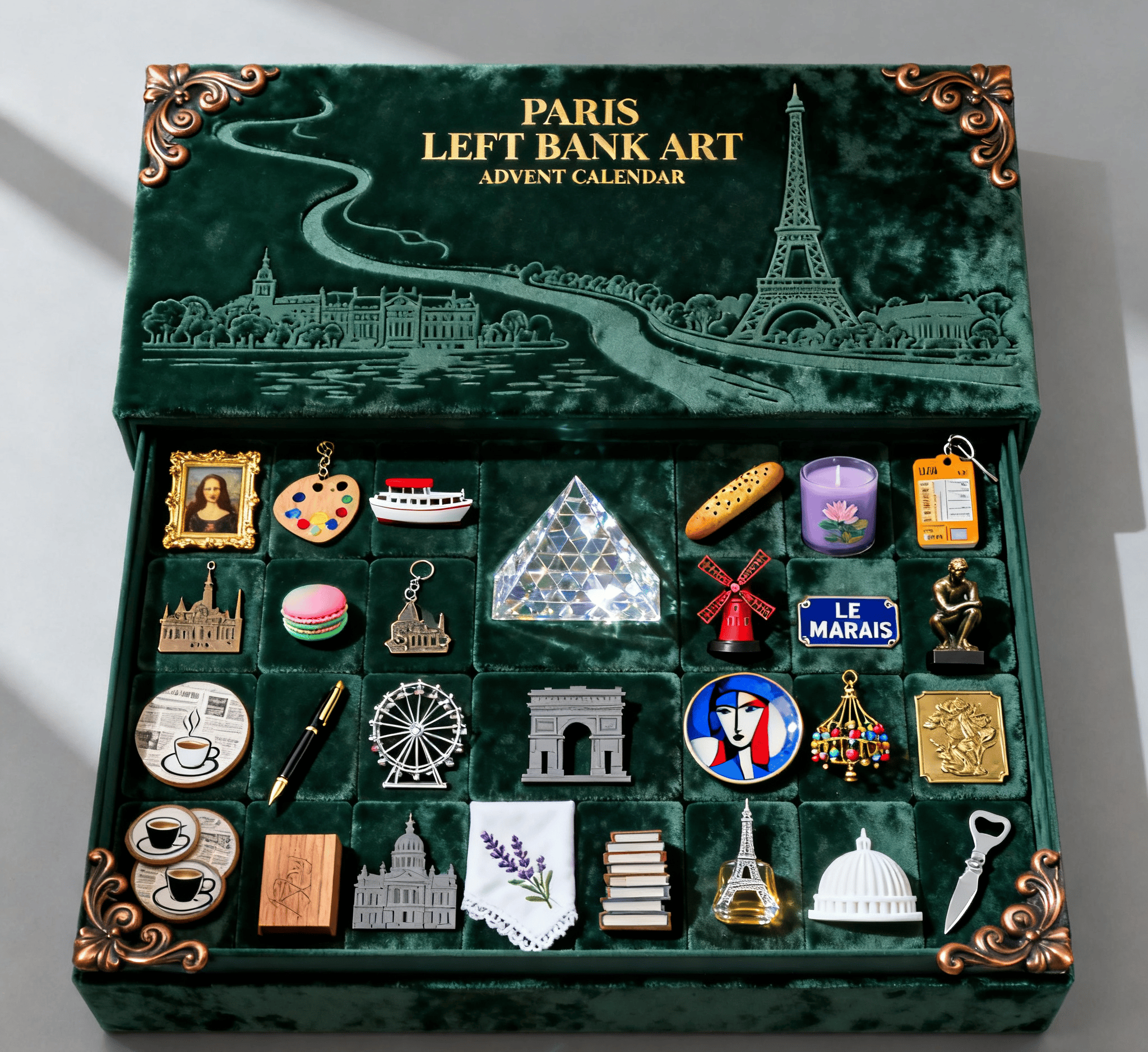 🗼2025 Paris Left Bank Art Advent Calendar