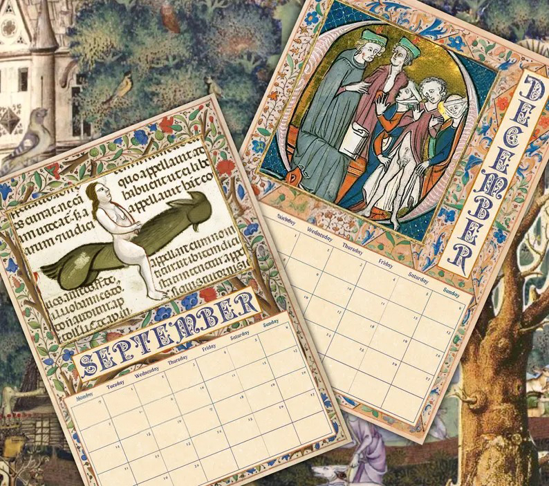 Ye Olde Phallic Portraits 2026 Calendar