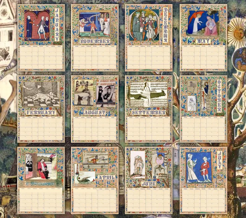 Ye Olde Phallic Portraits 2026 Calendar