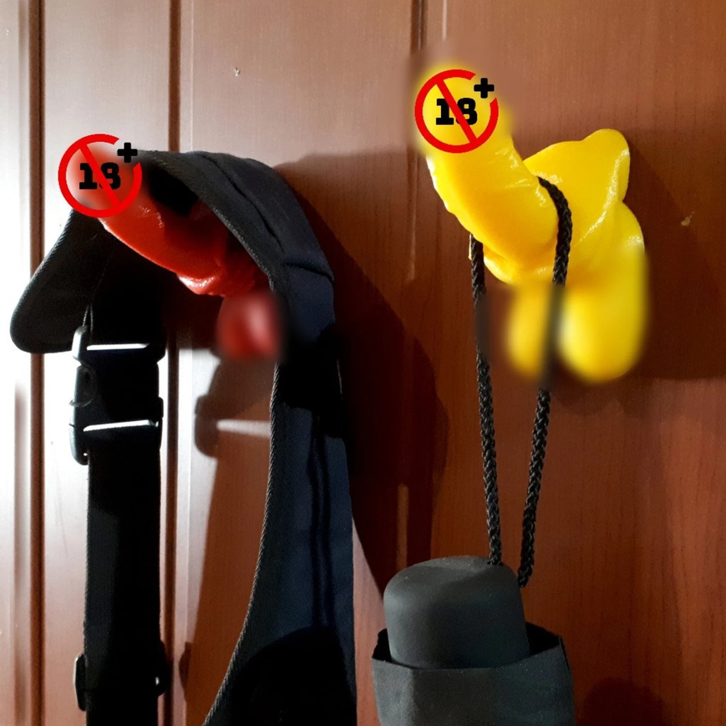 3D Printed Dicky Wall Hanger: Gag Gift House Decor