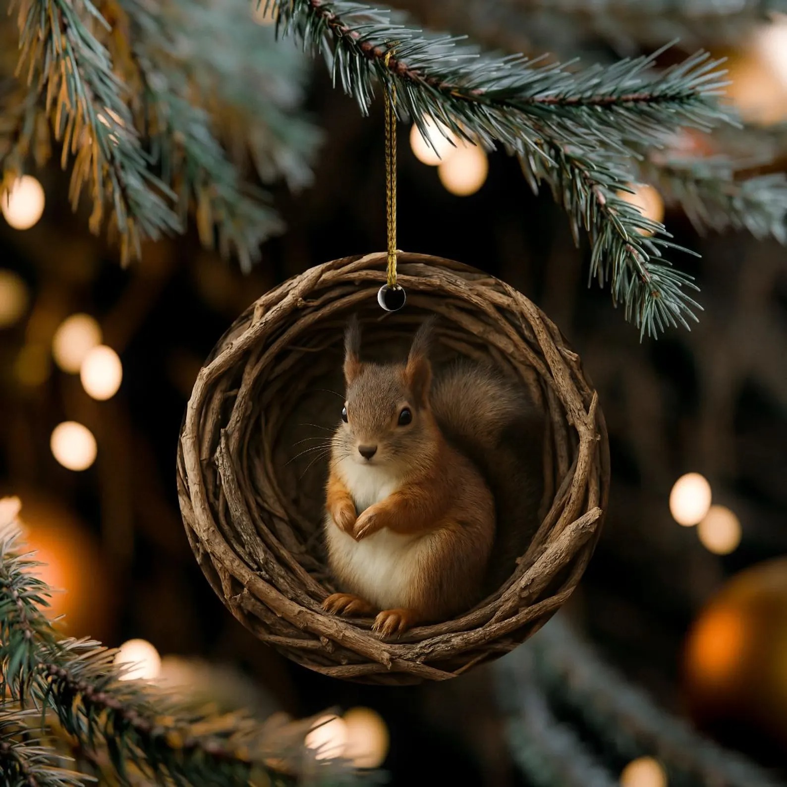 Woodland Friends Christmas Ornament