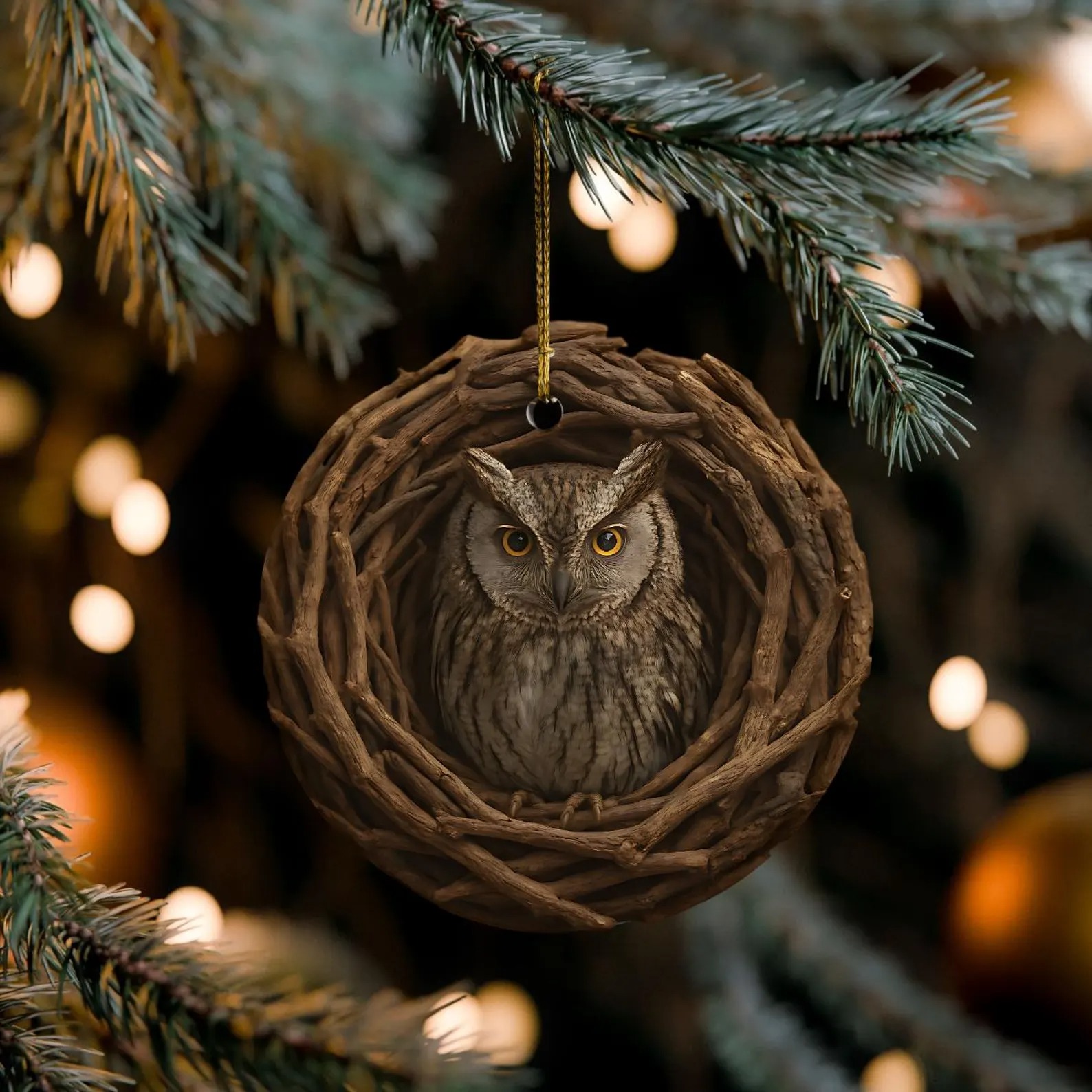 Woodland Friends Christmas Ornament