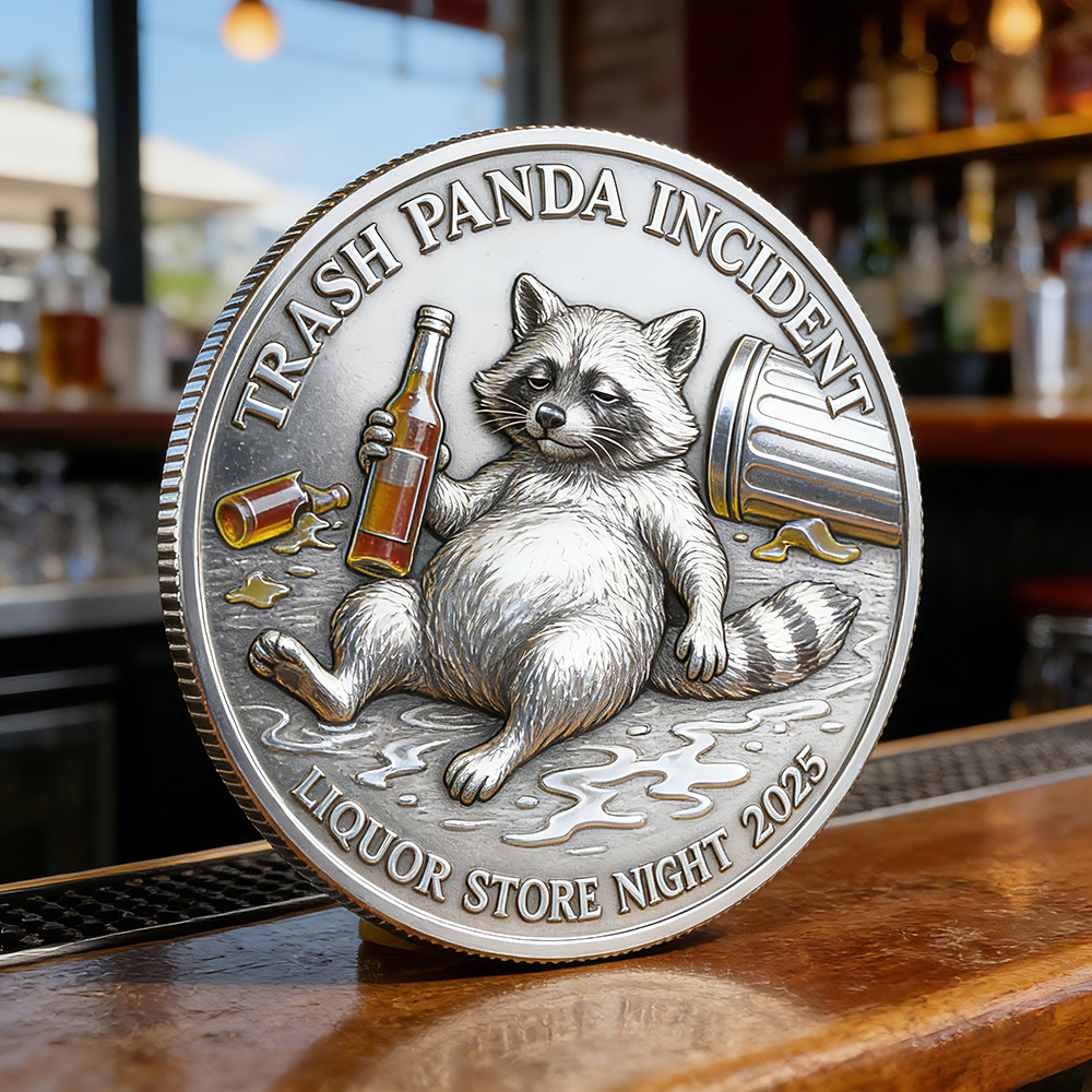 Trashed Panda Incident Challenge Coin