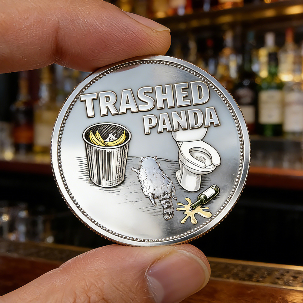 Trashed Panda Incident Challenge Coin