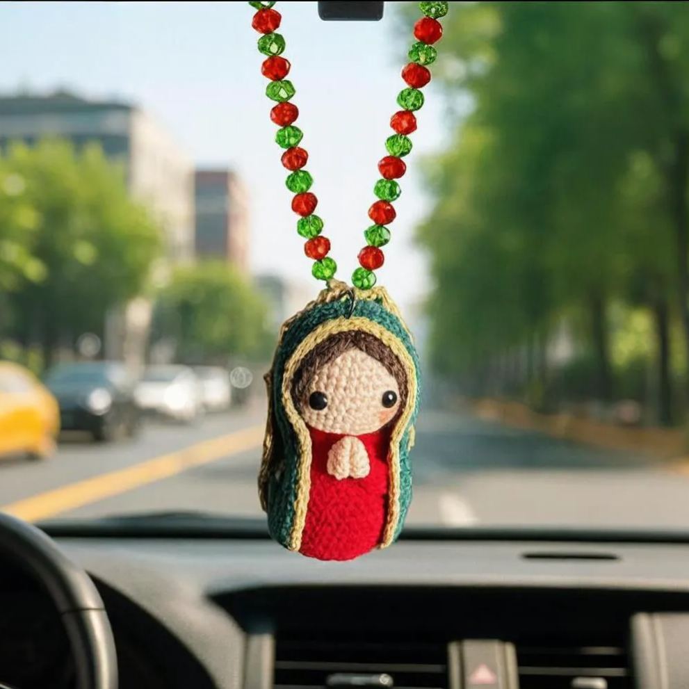 🙏Cute Mary Statue Car Interior Decoration
