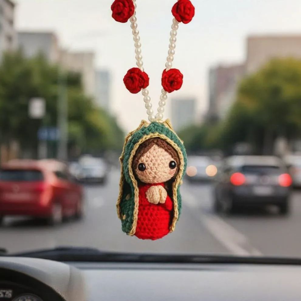 🙏Cute Mary Statue Car Interior Decoration