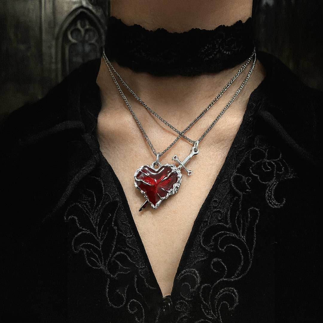 Matching Couple Necklace, Lovers Jewelry