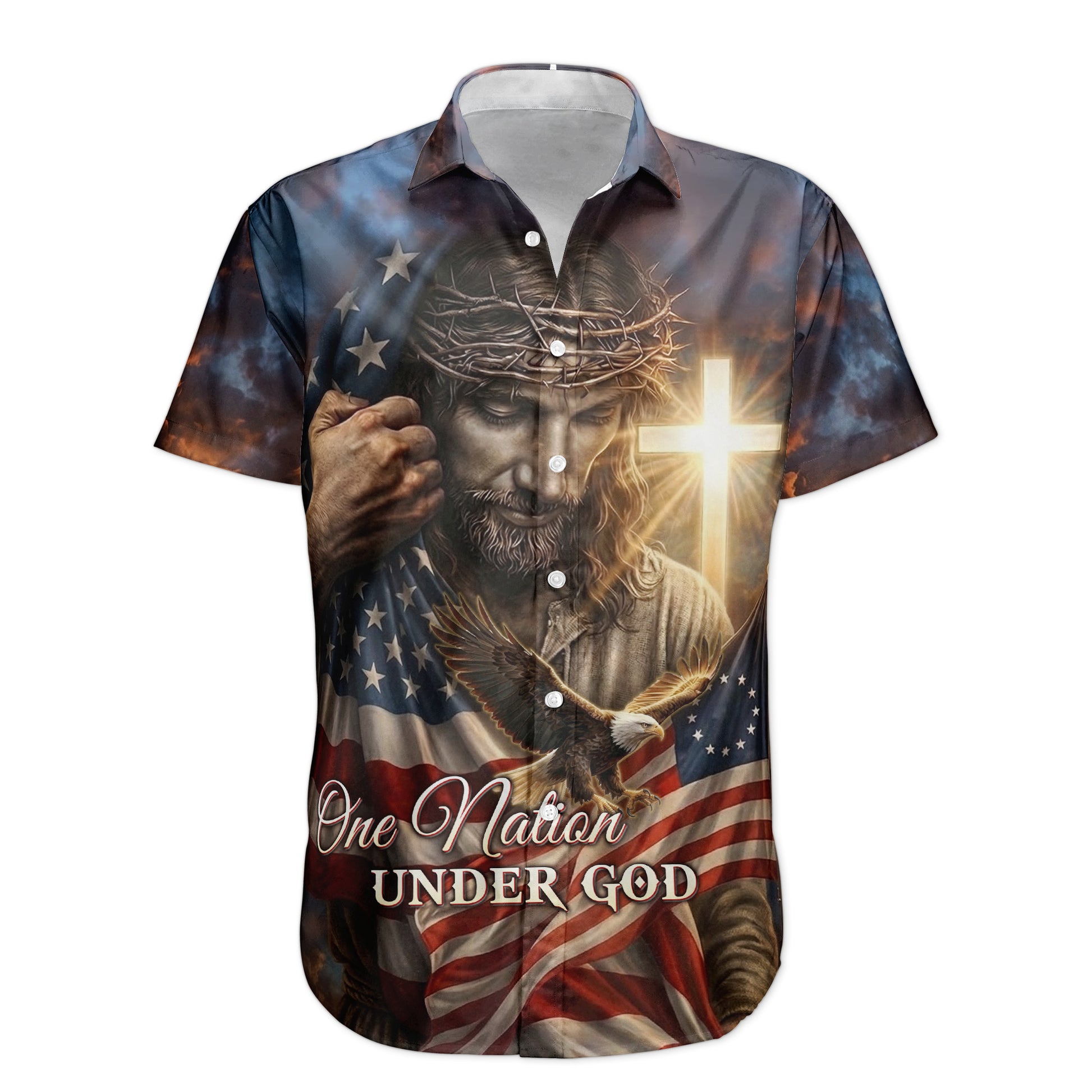 One Nation Under God - Hawaiian Shirt