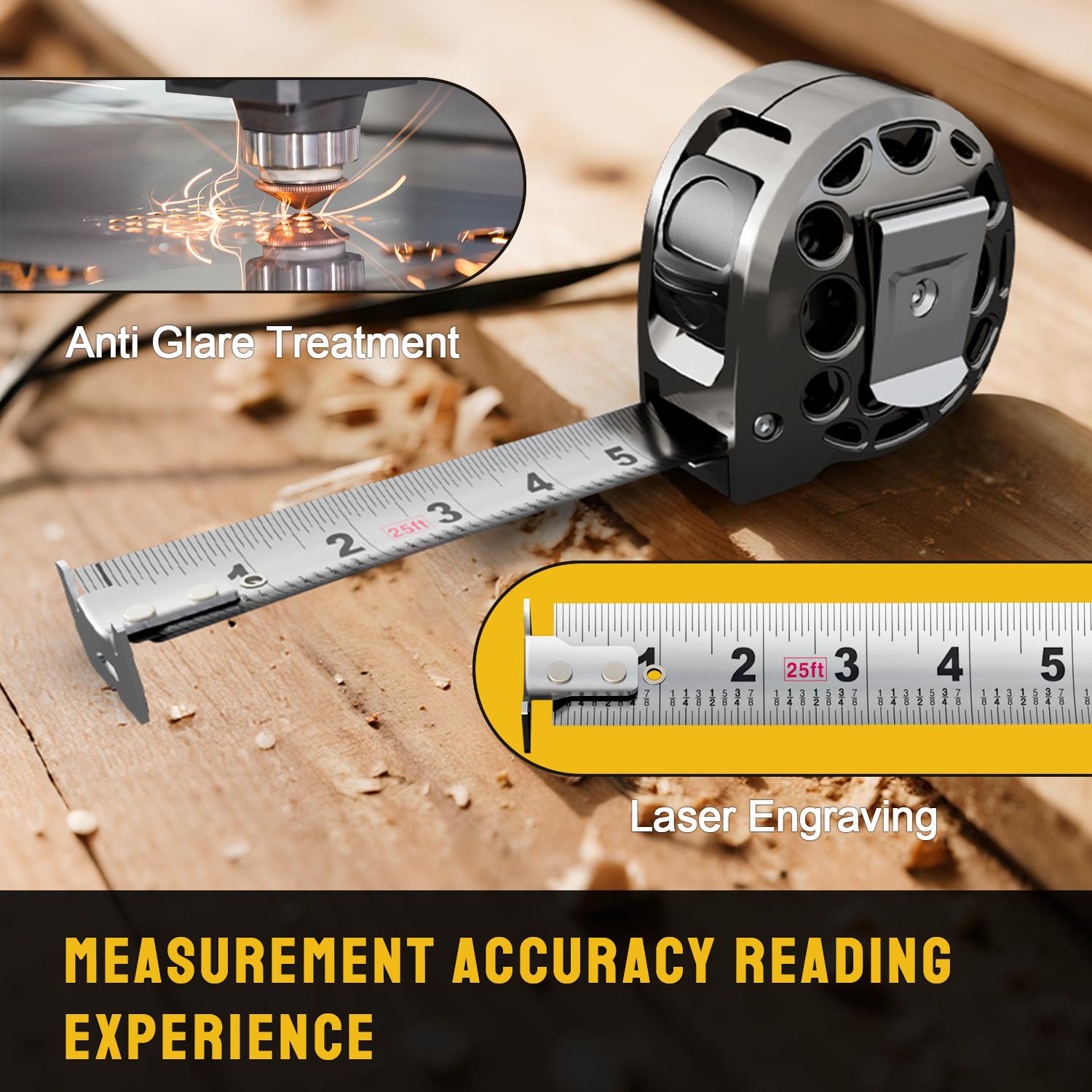 Stainless Steel Anti-corrosion Retractable Metric Ruler