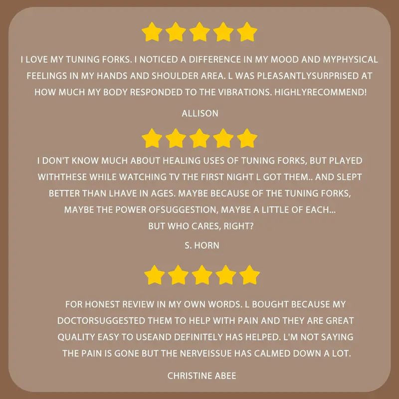 Resonance Sound Healing Tuning Fork Set – 128Hz, 136.1Hz, 256Hz, 384Hz with Activator – Sound Therapy for Stress Relief, Deep Relaxation & Chakra Balancing $ 39.99