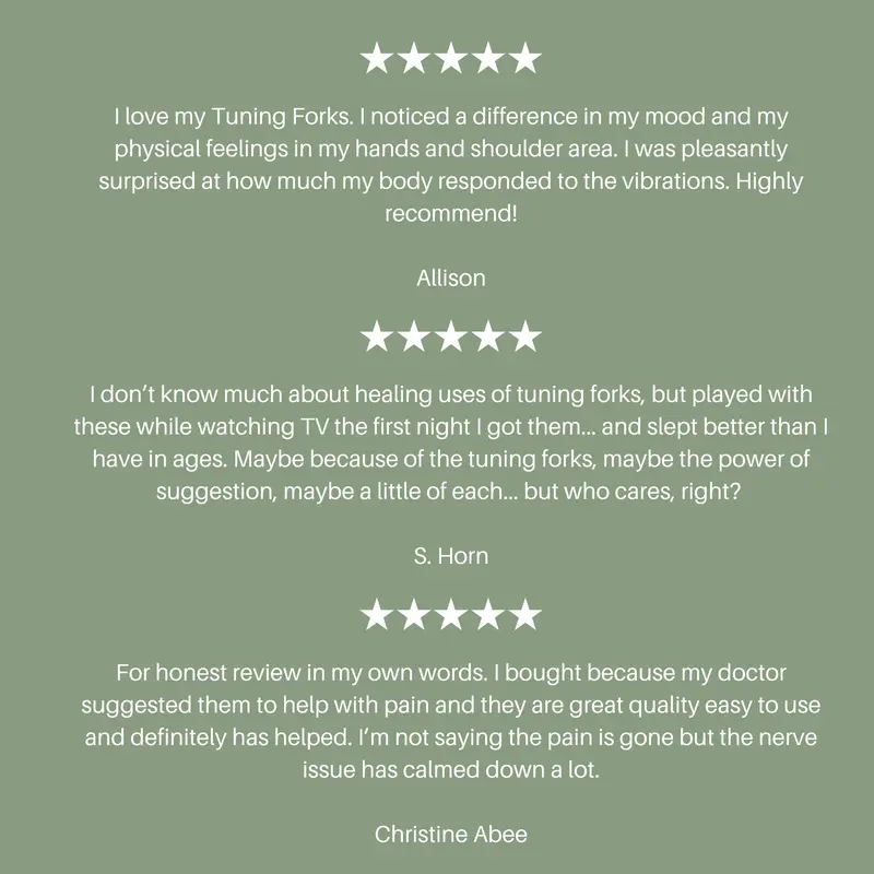 Resonance Sound Healing Tuning Fork Set – 128Hz, 136.1Hz, 256Hz, 384Hz with Activator – Sound Therapy for Stress Relief, Deep Relaxation & Chakra Balancing $ 39.99