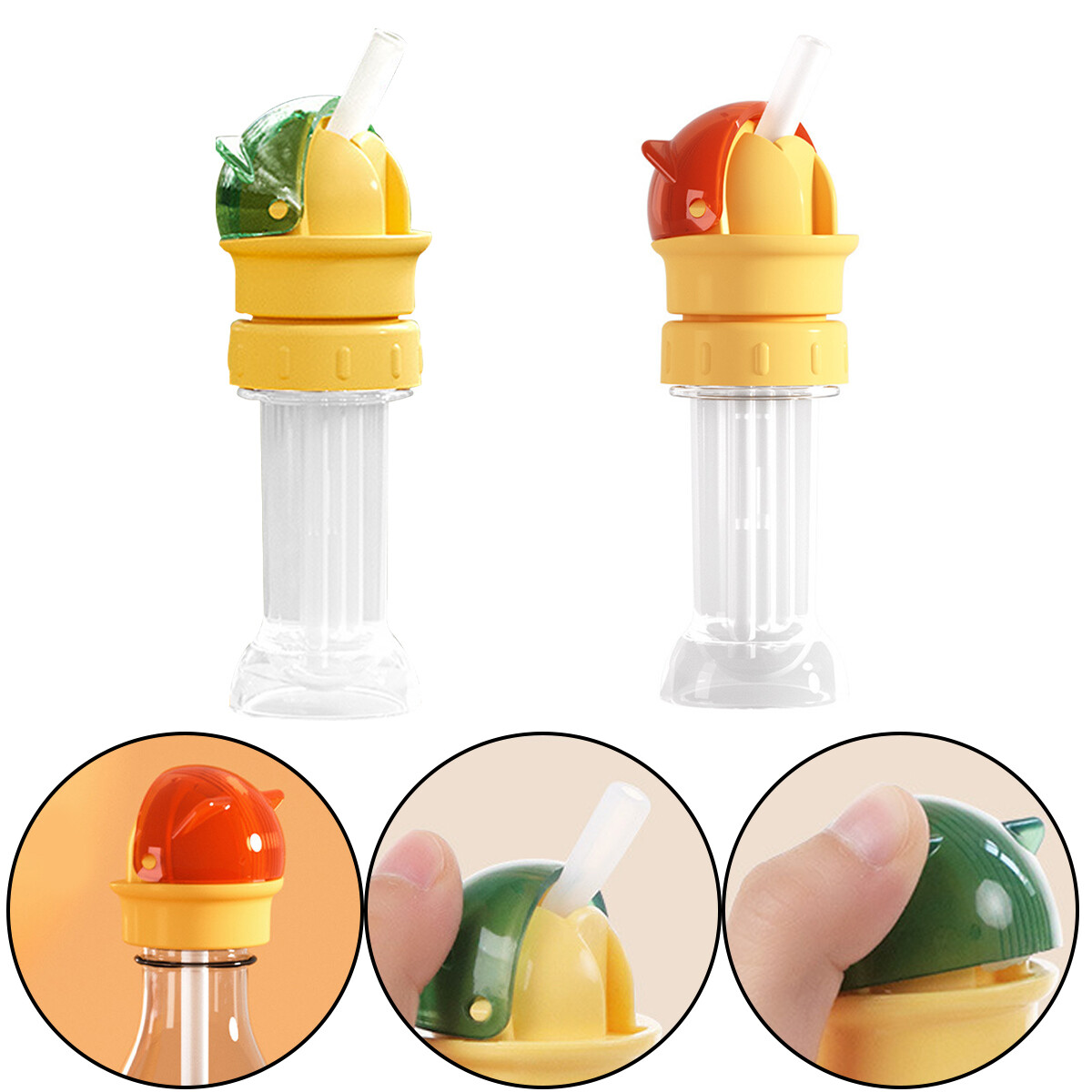 Kids 2-in-1 Water Bottle Straw Adapter
