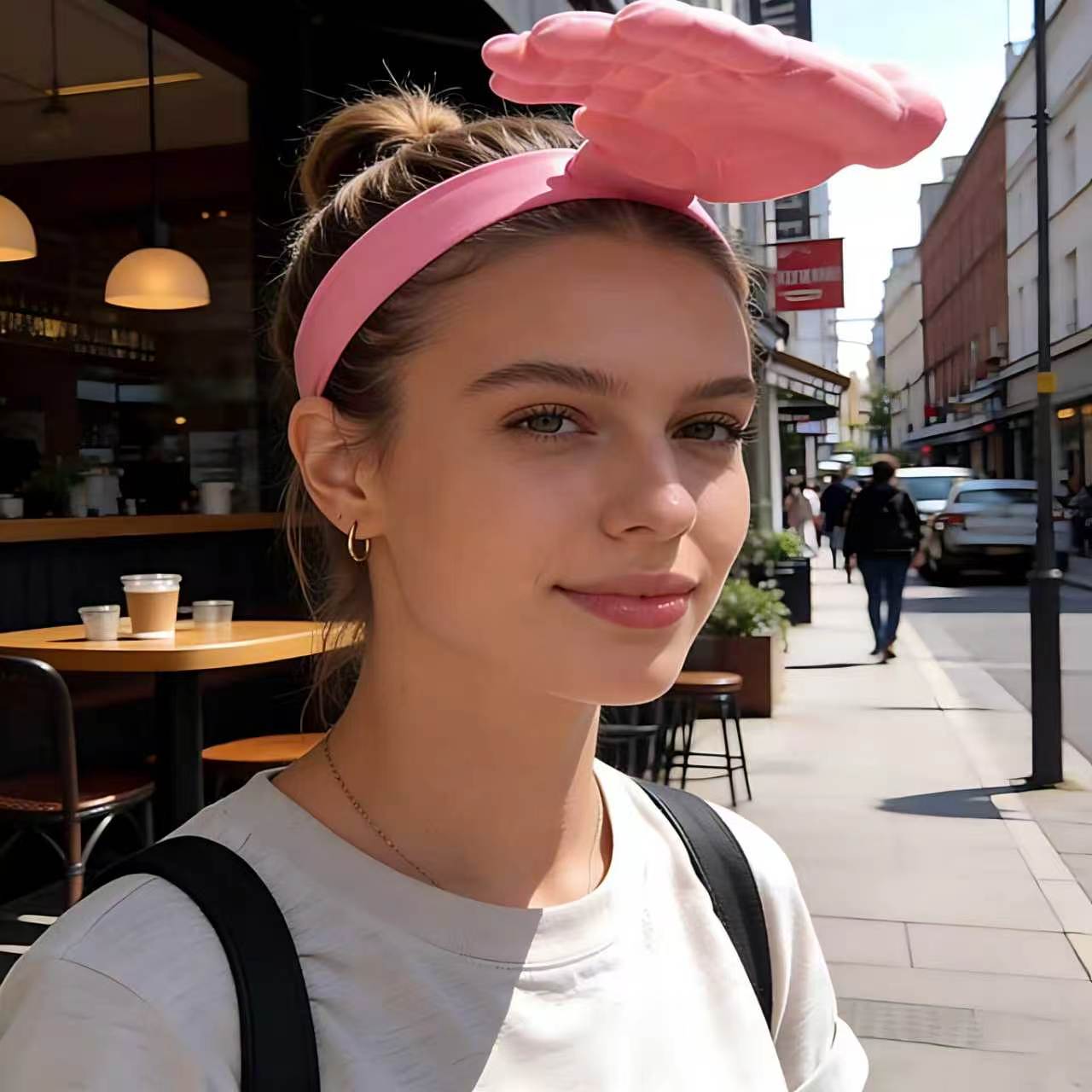 🔥Last Day 60% OFF -Funny Hand Visor Headband - Novelty Palm Sun Visor Hat for Beach & Summer Parties