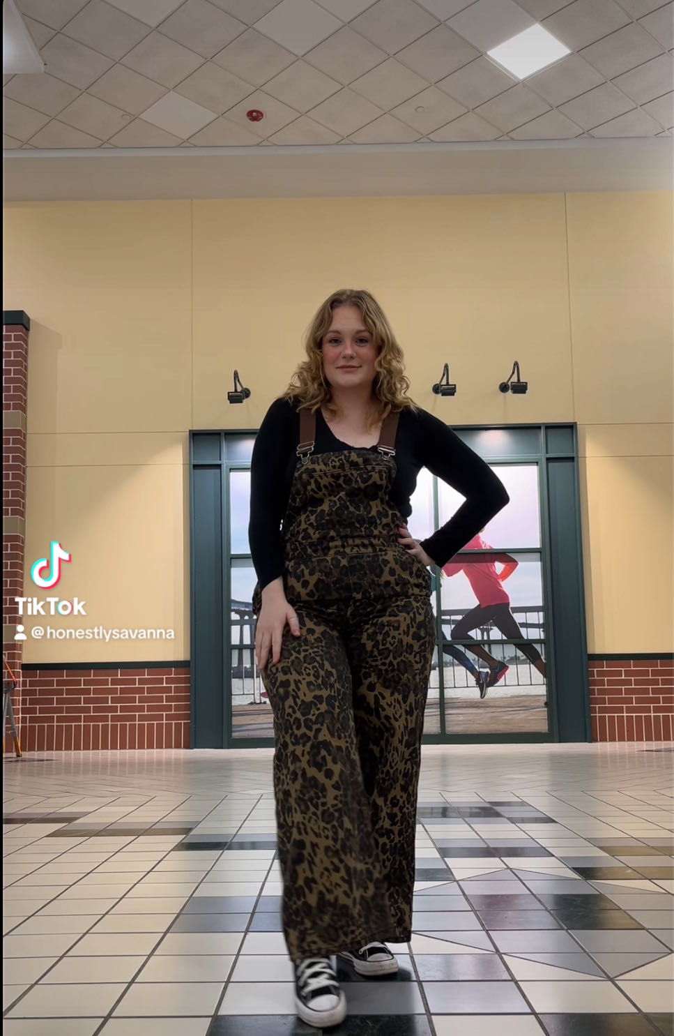 Leopard Pocket Buckle Up Wide Leg Oversized Jumpsuit (Buy 2 Free Shipping)