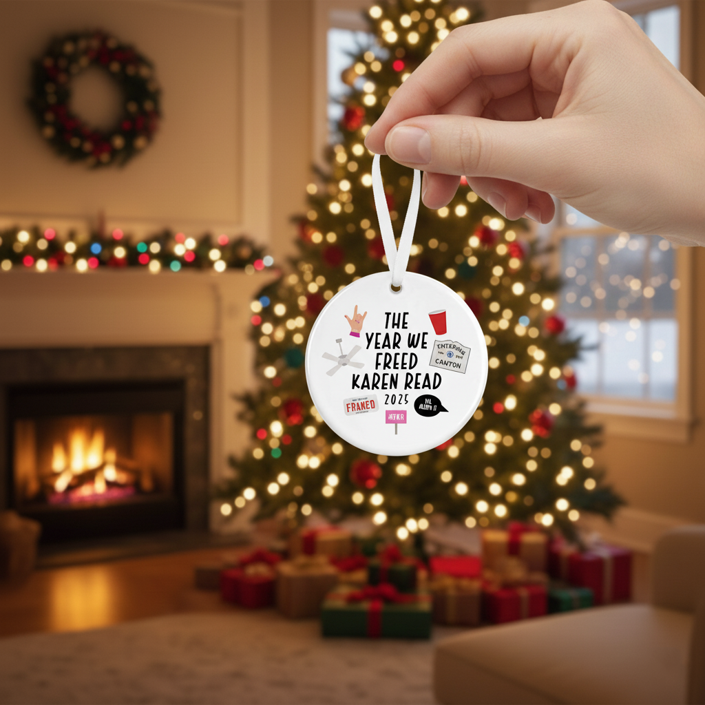 ⭐ Free Karen Read Ornament – 2025 Limited Edition