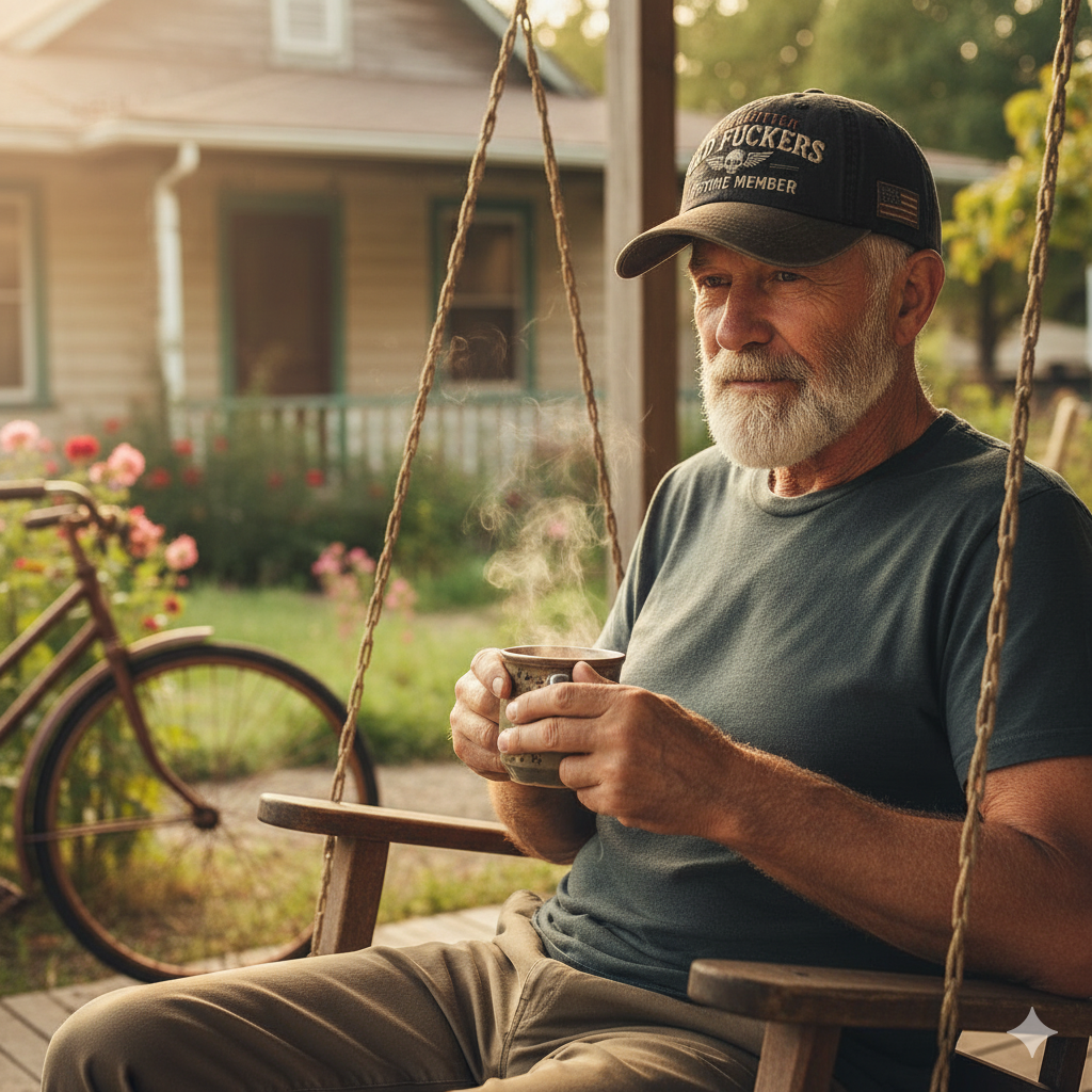 💀Vintage Old Fuckers Club Cap🤣