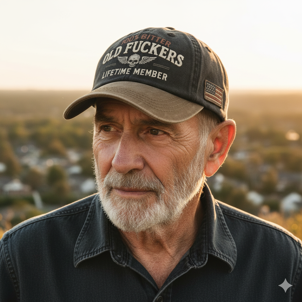 💀Vintage Old Fuckers Club Cap🤣